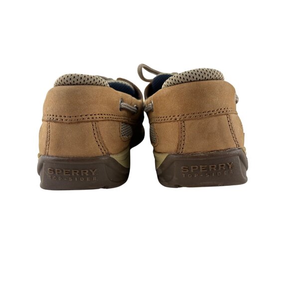 Sperry Top-Sider Kids Lanyard Loafer Boat Shoes Boys Size US 2 M Tan Leather - Picture 5 of 11
